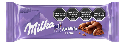 Milka Chocolate Aireado 110gr X1 2