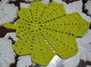 Moni Crochet Individual Crochet Leaf Placemat X 2 Pcs 30 X 30 Cm 3