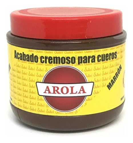 Acabado Cremoso Para Cueros Arola X 500 Cc Pack X 6 Unidades 5