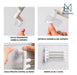 Mnl Rotating Towel Holder with 5 Arms - Adhesive Bathroom Organizer 2