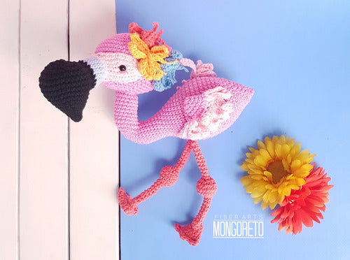 Mongoreto Flamenco Amigurumi 1