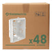 Caja Embutir Rectangular 10x5cm Pvc Pack X48 Sistelectric 0