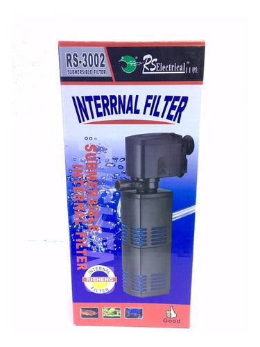 Filtro Rs-3002 Potente Silencioso Acuario Pecera 1500 Lxh 0