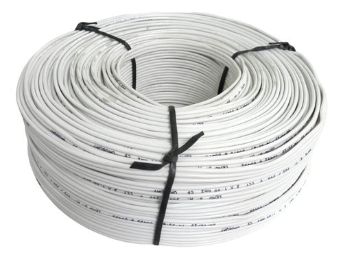 Cable Gemelo 3x1mm Blanco Rollo 100mts. 0