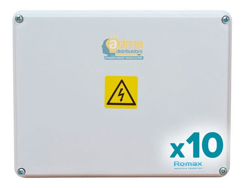 Caja Estanco Exterior Balum Electricidad 15x20x10 Pack X10 0