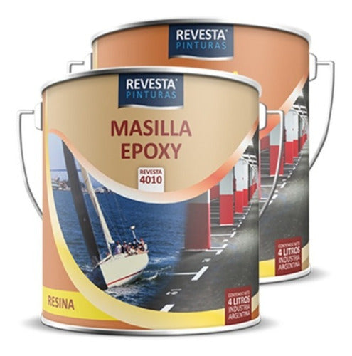 Revesta 4010: Masilla Epoxy Universal 1 L Barco 0