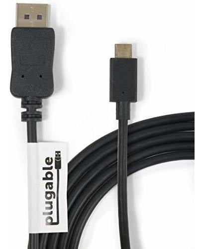 Adaptador Usb C A Displayport Enchufable - Cable Adaptador D 0