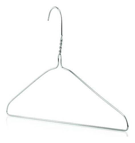 Hangerworld 20 Silver 16inch Metal 10 Calibre Alambre Remat 1