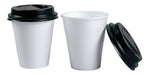 Disposable Thermal Cups with Lid 180cc x 1000 Units 2