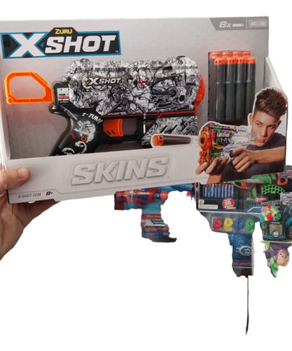 X-Shot Skins Flux Dart Blaster - 8 Darts 3