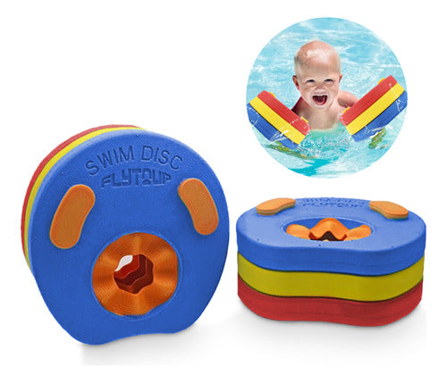 Set X6 Anillos Flotadores Alitas Brazos Piscina Niños El Rey 0