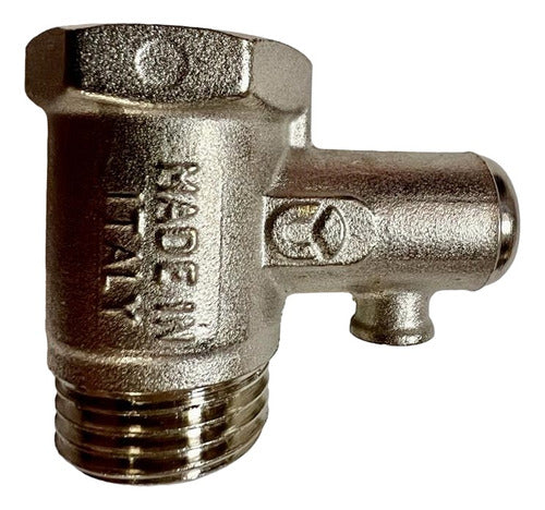 1/2 Inch Pressure Relief and Check Valve for Water Heaters - Brass Construction 0