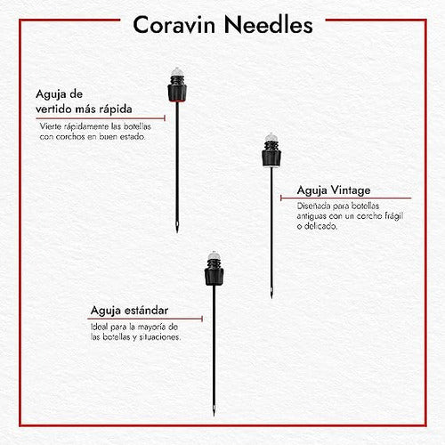 Coravin® Aguja X 1 ( Garantía Oficial Coravin® Argentina ) 1