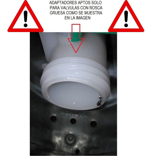 CN Adaptador Rosca Bins IBC 3/4 Pulgada + Valvula + Accesorios 1