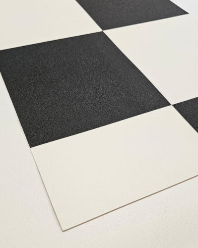 IVC Vinyl Flooring Roll Checkerboard for Kitchen & Bathroom - Luna 2mm per m² 3