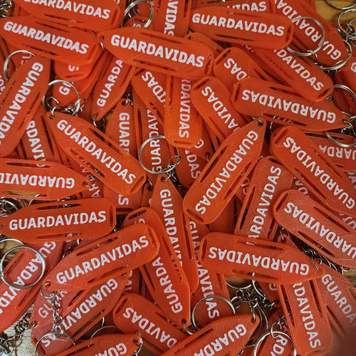 Bs.Impresiones3D Customizable Lifeguard Torpedo Keychains x150 Units 1