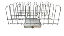 Fark White/Chrome Shoe Rack for 12 Pairs – Wardrobe Interior 0