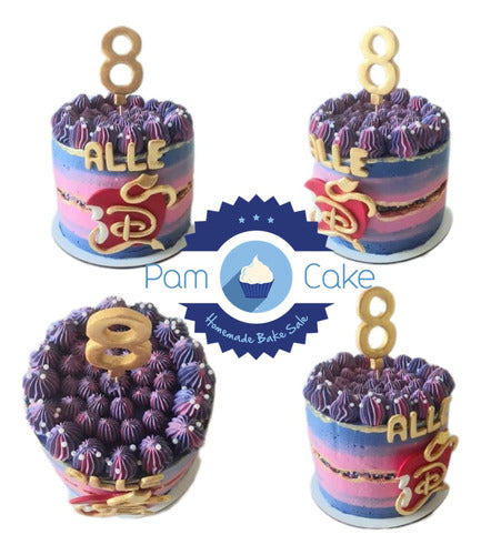 Torta Artesanal Descendientes Desedants Disney 0