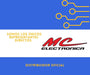 MC Lavarropa Compatible-Candy CAF 1710 / 1810 / 1706 Programable Washer Program Board 19