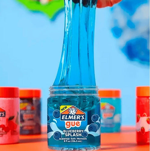 Slime Prehecho Masa Pegajosa Elmers Gue 236ml Arandanos 1