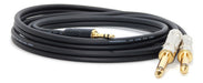 Cable Miniplug Estereo A 2 Plug Mono Studio Z Sin Ruido 1,5m 3