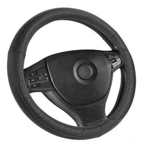 QKL Plus Leather Steering Wheel Cover 37/39 Cm - Various Colors 4