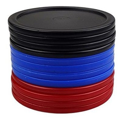 Kasteco 12 Units of 25 Inch Air Hockey Pucks 4