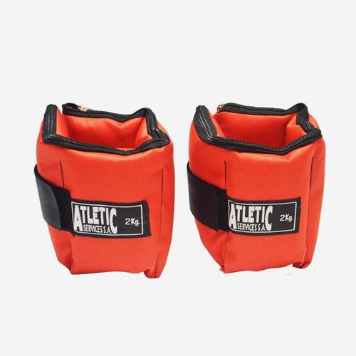 Atletic Services Fitness Kit: Mat + Pair of 2kg Ankle Weights 1