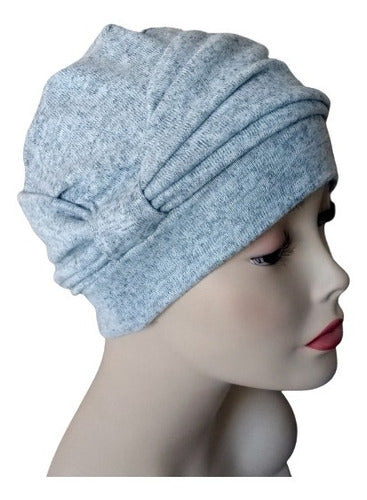 Soft and Warm Oncology Turban Hat for Transitional Seasons 0