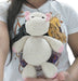 Handmade Amigurumi Hippo Comfort Toy - 25 cm 2