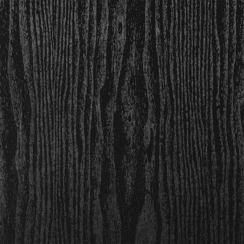 Amigo Black Wood Grain Peel and Stick Wallpaper, 17 0