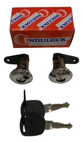 Indulock Door Cylinder Set with Keys for Ford Sierra Escort 0