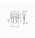 ELUMILED Fusible Ficha Plana Tipo Automotor 25A (transp) 19mm 1