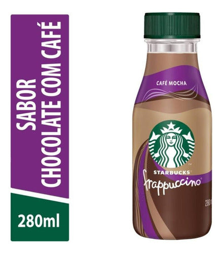 Bebida Láctea Starbucks Frappuccino Mocha 280ml - Kit Com 4 0