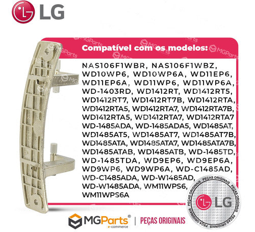 Dobradiça Porta Lava E Seca LG Wd11wp6 Wd9wp6 Original 1