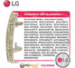 Dobradiça Porta Lava E Seca LG Wd11wp6 Wd9wp6 Original 1