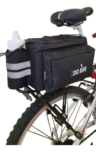 DC BIKE Alforja Bolso Para Portaequipaje C/ Botella Incluida 10L 0