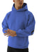 Men's Oversized Blue Hoodie Sweater - Friza Material 1