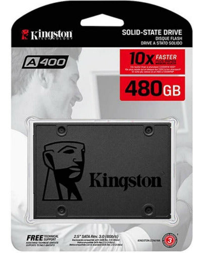 Kingston Ssd 480gb Sata 2.5 Disco Solido Tranza 0