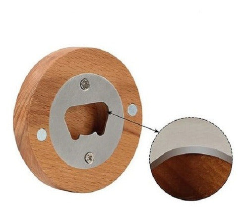 Abridor De Garrafa Para Imbutir Inox Com Parafusos (50 Pç) 4