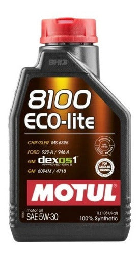 Motul 8100 5w30 Eco-lite Kit Troca De Óleo Azera 3.3 Pel114 4