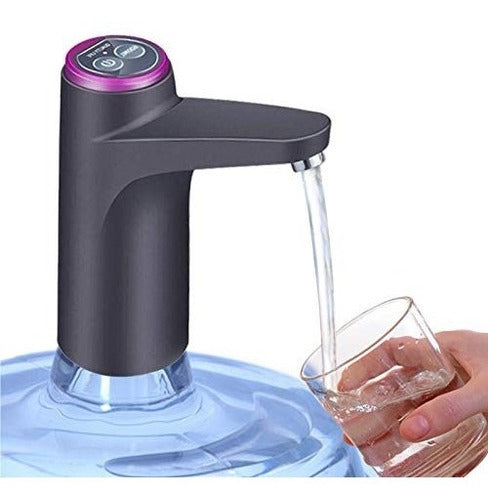 Genérica Dispenser Canilla Bomba De Agua Para Bidones Recargable Usb 1