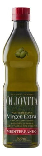 Oliovita Mediterraneo Extra Virgin Olive Oil Pack X3 500 mL 0