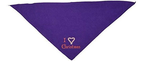 Mirage Pet Products Heart Christmas Bandana P 1