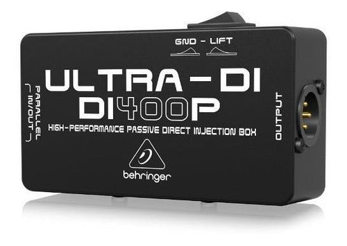 Caja Directa Di400p Behringer Ultra-di Pasiva Direct Box 1