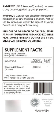 Colostrum, Primal Fx - Bricks Line 1