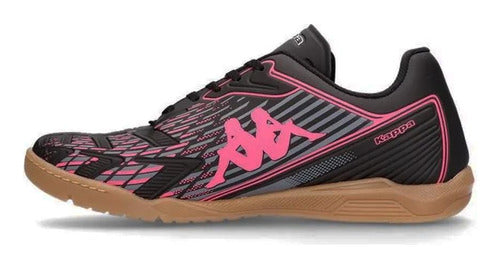 Kappa Futsal Boots - Napoles Ic Black-Pink 8