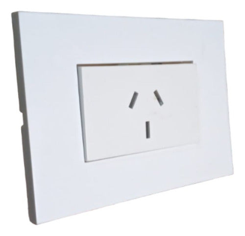 Ciocca Piu Bella 1 Module Light Switch 20A - White or Black 0