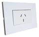 Ciocca Piu Bella 1 Module Light Switch 20A - White or Black 0