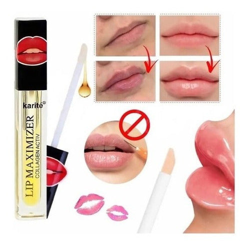 Karite Lip Maximizer with Collagen for Hydrated and Enhanced Lips 0